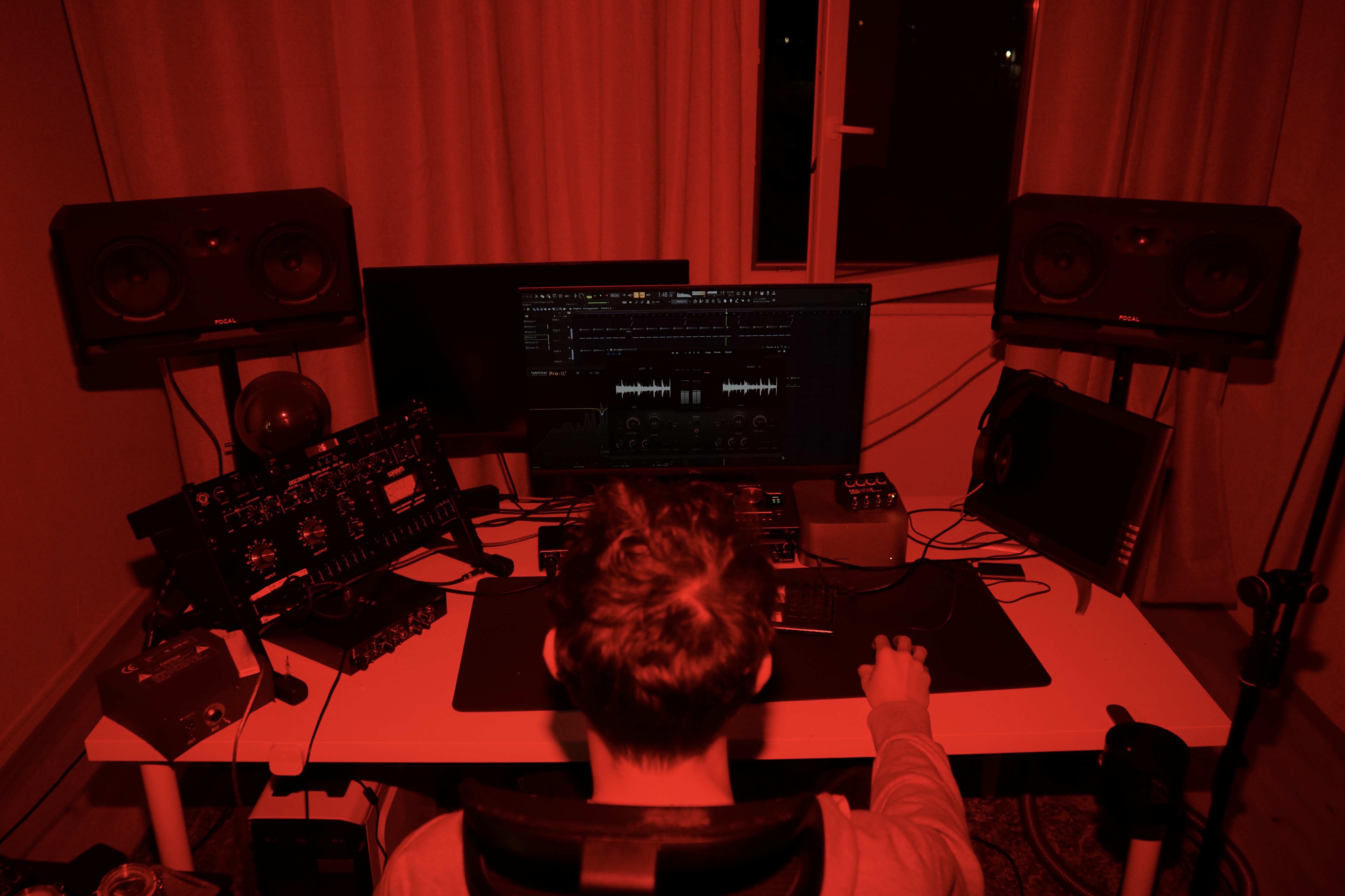 SHAO at the studio